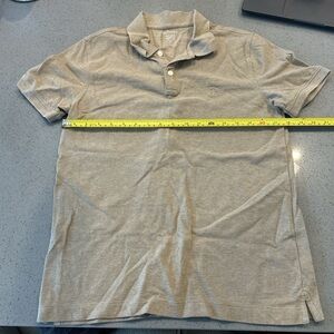 Banana Republic Tan Slim Fit Polo